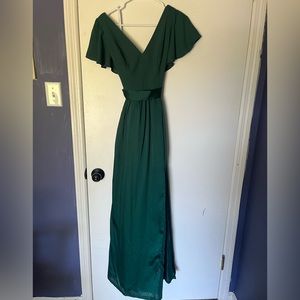 Green formal. sz X-small